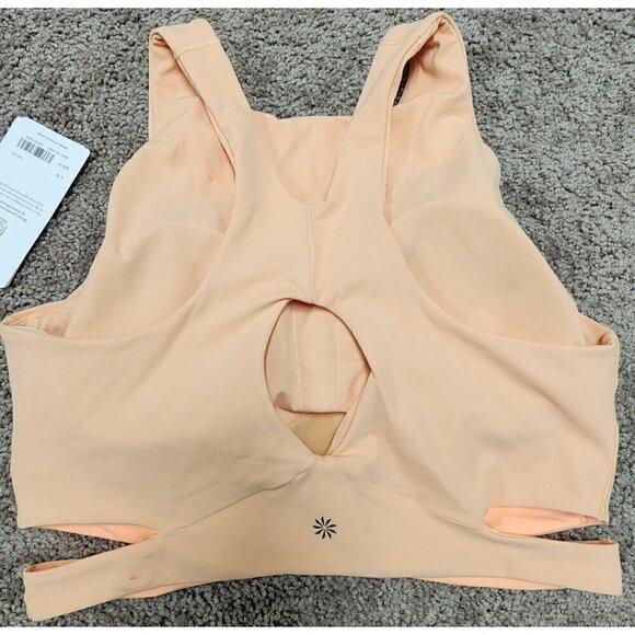 Athleta Conscious Cut Out Crop Bra Top Small D-DD - Picture 4 of 6